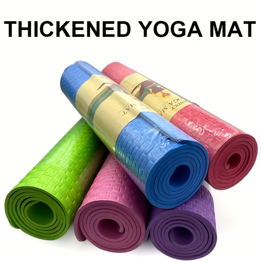 Yoga and Exercise Mat-  6 Feet x 2 Feet - Grey Multicolor 8 mm Yoga Mat  (Washable) ইয়োগা এবং এক্সারসাইজ মাদুর