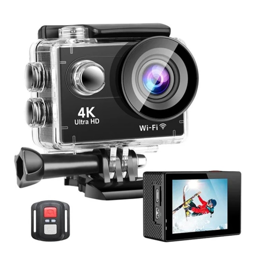 Remote Controled 4K ACTION CAMERA SPORTS ULTRA HD DV 30M WATER RESISTANT