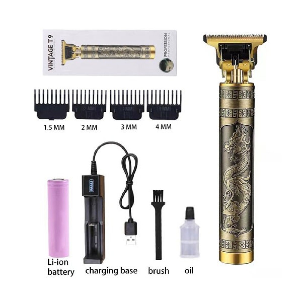 Trimmer Vintage T9 Electric Professional Hair Clipper Hair Cutting Machine