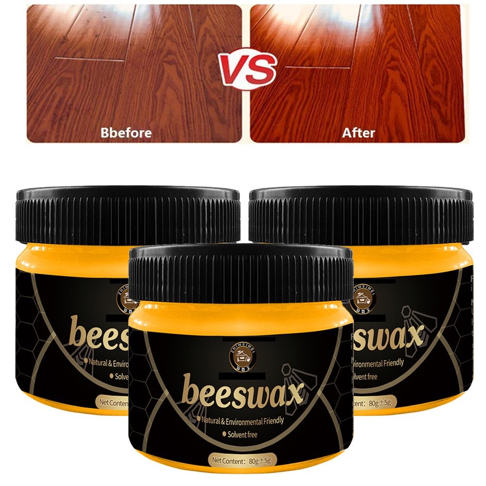 Wood Seasoning Beewax Wood Care Wax Solid Wood Maintenance Home Cleaning Polished Waterproof Wear-Resistant Wax Furniture Care