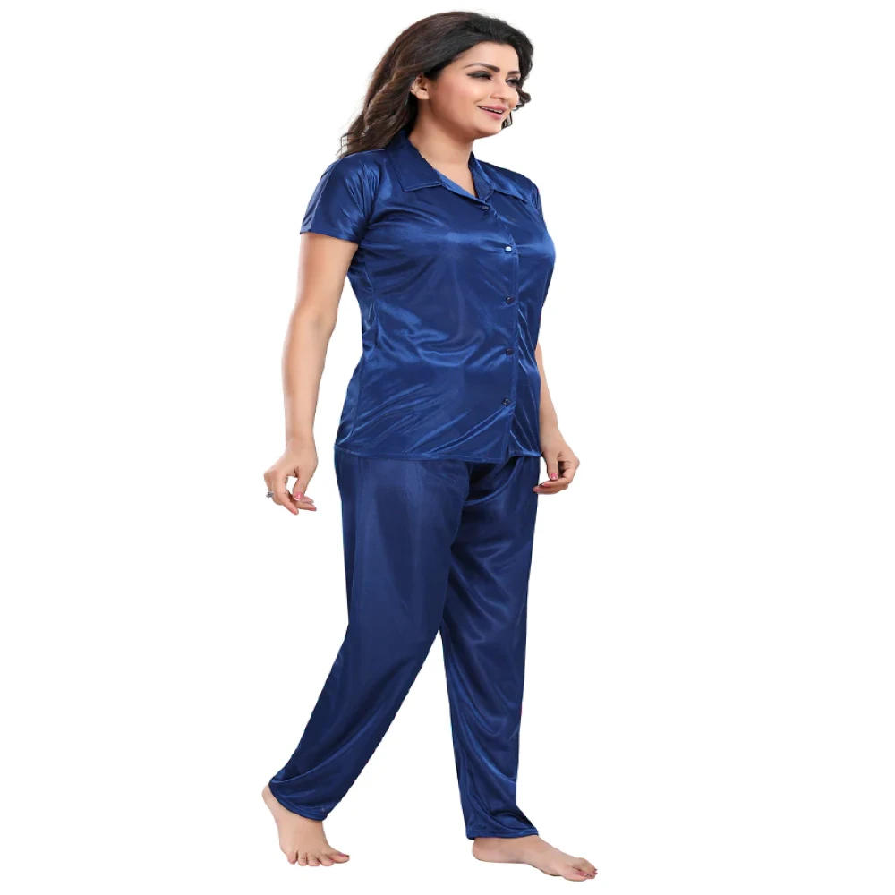 Night Dress Smart, Exclusive, Fashionable and Comfortable Long 2 pcs Night dress Nightwear Sleep wear For Woman