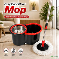 Easy Floor Clean Mop 360 Rotation Bucket Mop