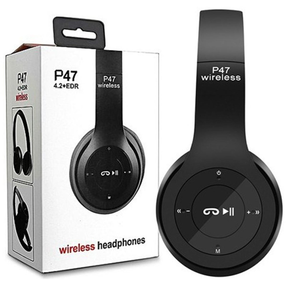 P47 Foldable Headphone without Bluetooth