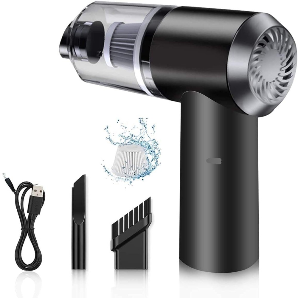 2 in 1 Vacuum Cleaner (Portable Mini home and Car)