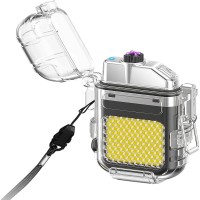 Smiling Shark TIP-0009 Flashlight with Lighter