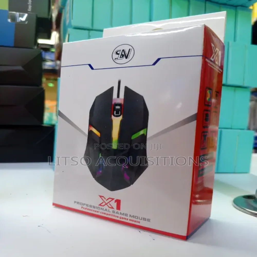 Mouse X1 professional Usb Wired game