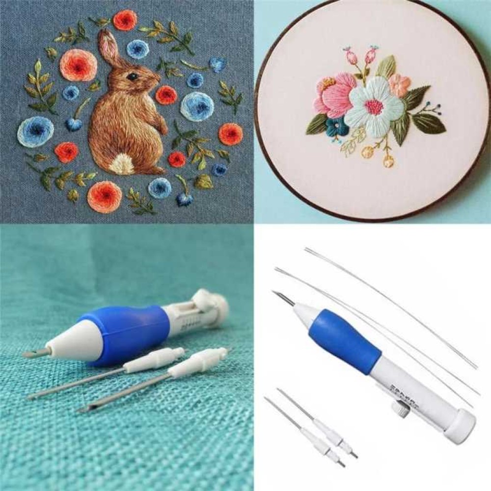 Magic Embroidery Pen Embroidery Needle Weaving Tool Fancy