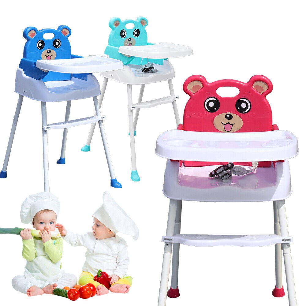 Baby High Chair Easy For Baby Feeding Portable Baby Dining Chair With Tray