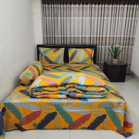 Twill Fabric Cotton Comforter set 5 in 1