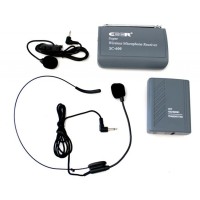 YS-600 Professional Radio Transmitter Wireless Microphone Clip On Microphone Receiver