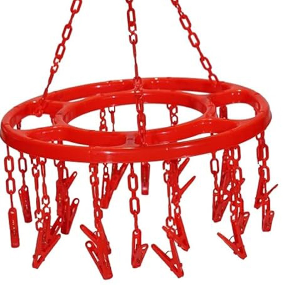 Round Hanger Clips-22pcs