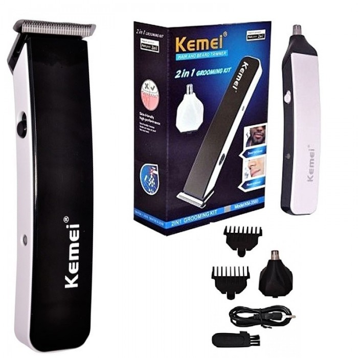 Trimmer Kemei KM 3560 2 in 1 Multi Purpose