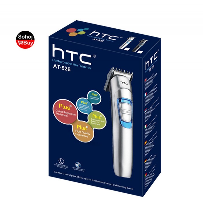 Trimmer HTC AT 526 Rechargeable