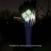 Sunford Telescopic zoomable flashlight with power bank