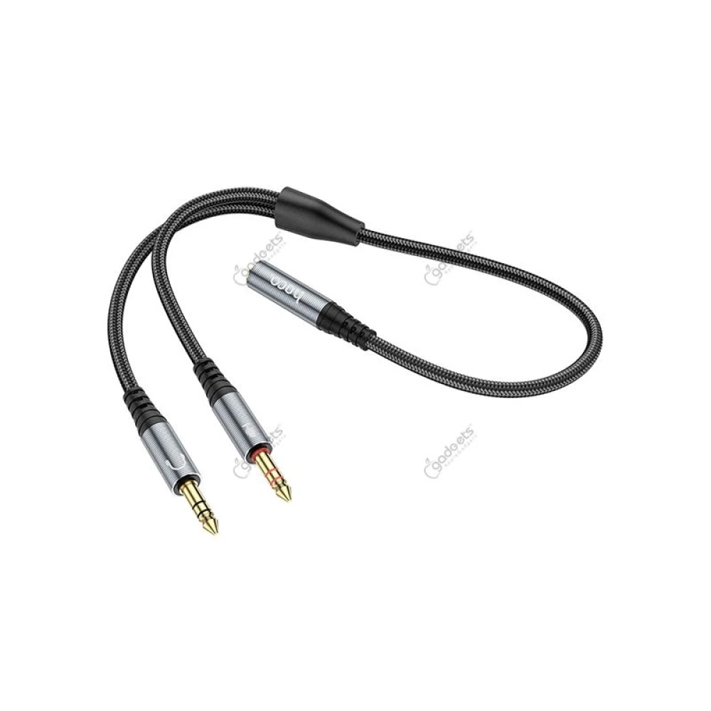 Hoco UPA21 2-in-1 3.5mm Female to 3.5mm 2 Male Audio Adapter Cable