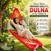 Hand Made Premium Quality Dulna for Adult with Large Swing Rope
