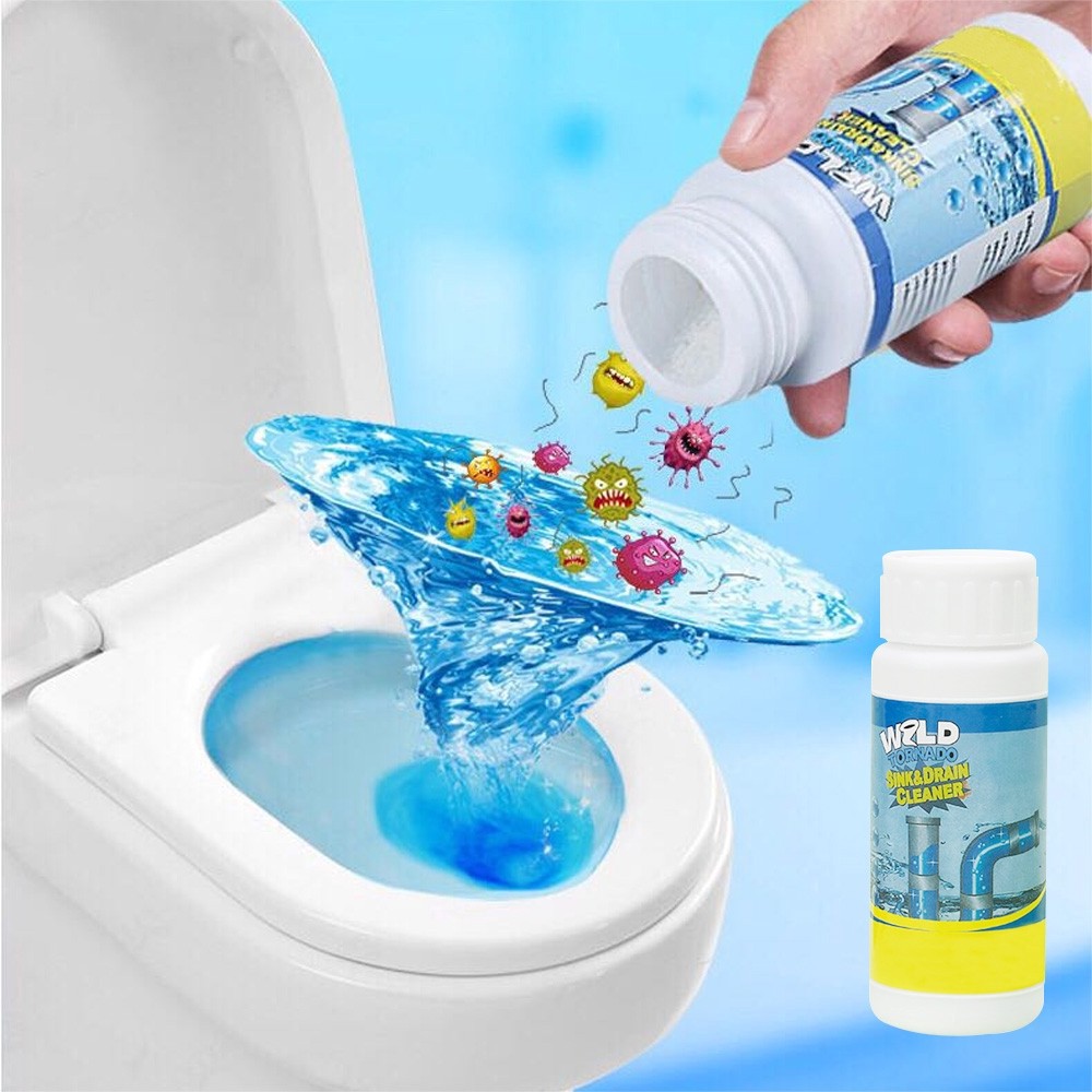 WILD TORANDO SINK AND DRAIN CLEANER 2 pieces