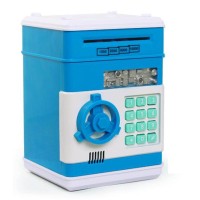 Electronic Password Bank ATM Money Box Cash Coins