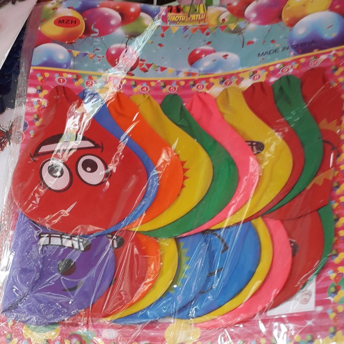 Happy Birthday, Wedding Party Emoji Balloon (20 Pcs)
